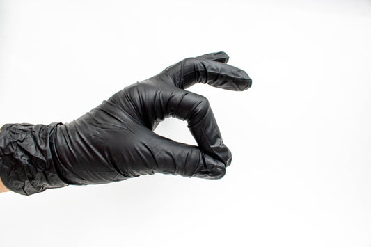 Black Nitrile Gloves (100 ct)