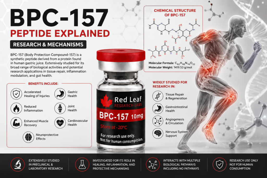 BPC-157 explained | Red Leaf Research Labs