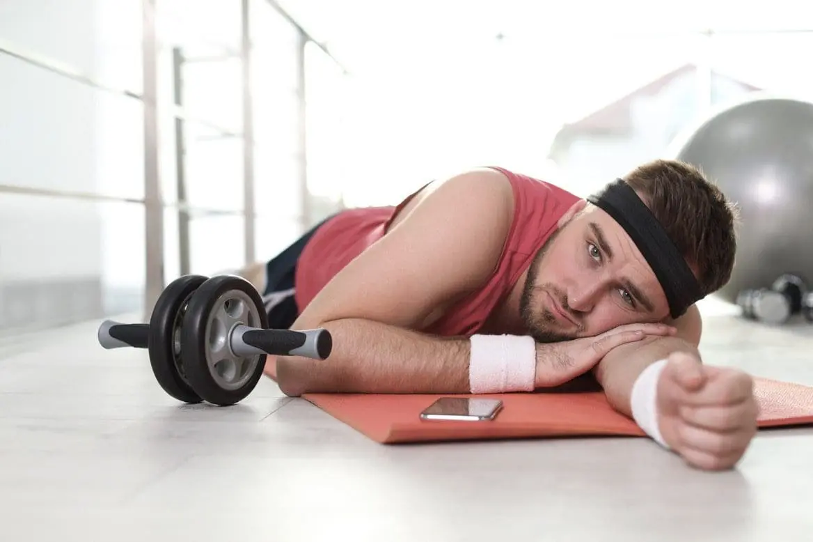 Does Retatrutide Make You Tired? Fatigue Research Explained | Red Leaf Research Labs Does Retatrutide make you tired? Illustration explaining possible causes of fatigue reported during Retatrutide research, including reduced calorie intake, dehydration, and temporary body adjustment.